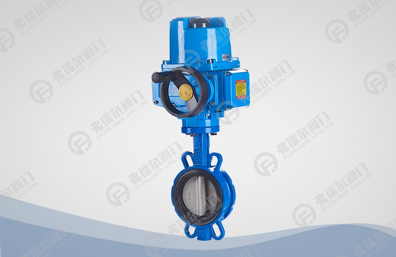 电动对夹式中线蝶阀